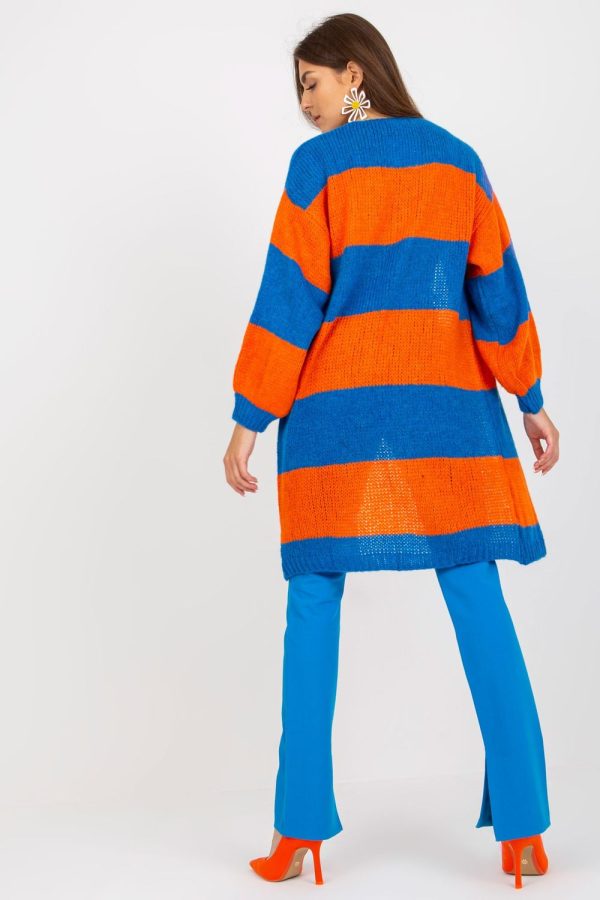 Blue Cardigan in Cardigans For Women, Ponchos with Acrylic, Polyamide, Viscose and Wool