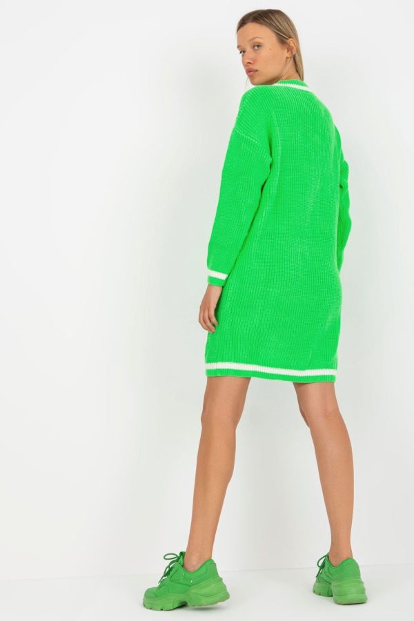Green Daydress in Day Dresses with Acrylic