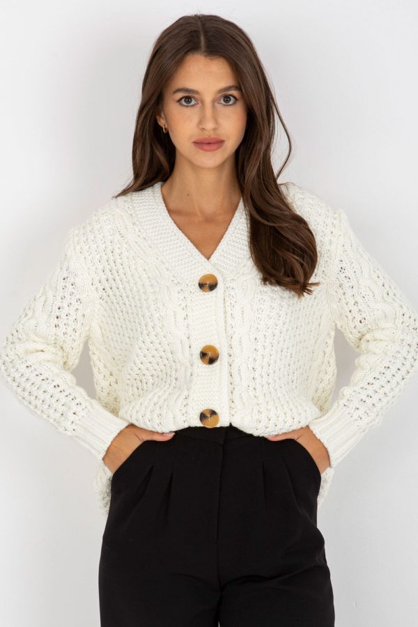 Beige Cardigan in Cardigans For Women, Ponchos with Acrylic