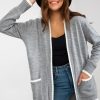 Grey Cardigan in Cardigans For Women, Ponchos with Acrylic