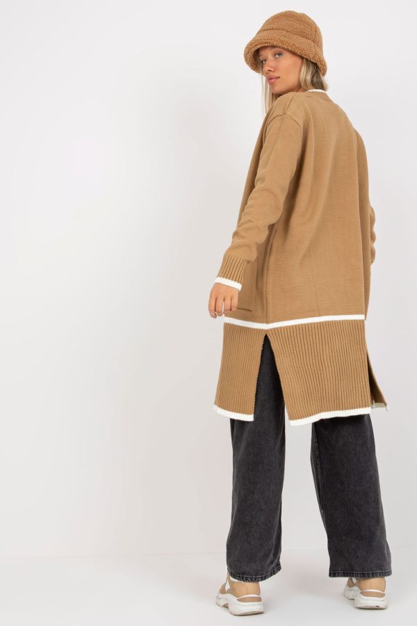 Beige Cardigan in Cardigans For Women, Ponchos with Acrylic