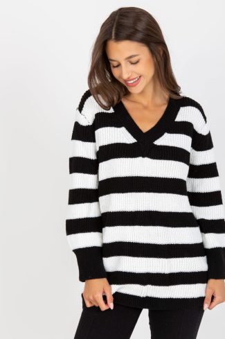 Black Jumper in Sweaters, Pullovers, Jumpers, Turtlenecks, Boleros, Shrugs with Acrylic and Wool