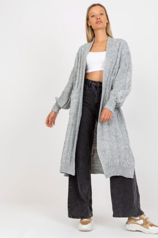 Grey Cardigan in Cardigans For Women, Ponchos with Acrylic