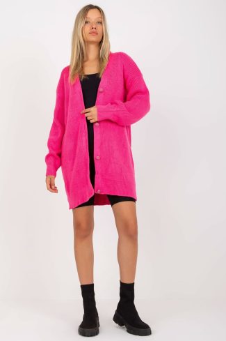 Pink Cardigan in Cardigans For Women, Ponchos with Acrylic