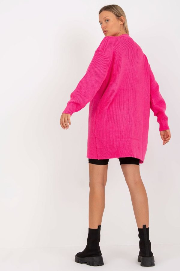 Pink Cardigan in Cardigans For Women, Ponchos with Acrylic