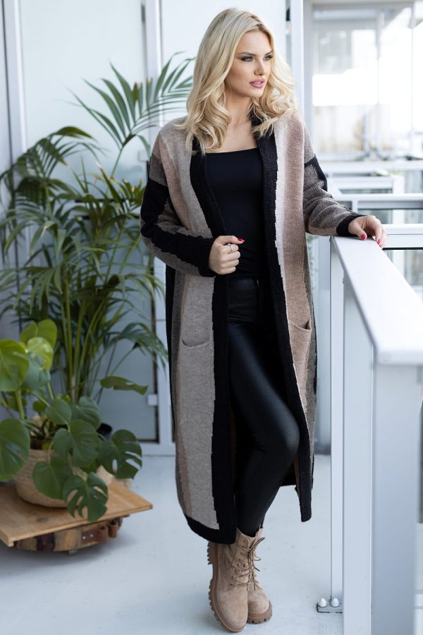 Multicolor Cardigan in Cardigans For Women, Ponchos with Acrylic, Polyamide, Polyester and Wool
