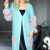 953383 Multicolor Cardigan in Cardigans For Women, Ponchos with Acrylic, Polyamide, Polyester and Wool