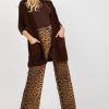 Brown Cardigan in Cardigans For Women, Ponchos with Acrylic