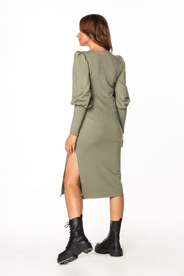 Green Daydress 2 in Cotton and Polyester