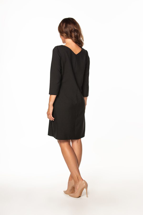 Black Daydress 1 in Spandex and Polyester