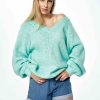 Green Jumper in Sweaters, Pullovers, Jumpers, Turtlenecks, Boleros, Shrugs with Acrylic, Nylon, Polyester and Wool