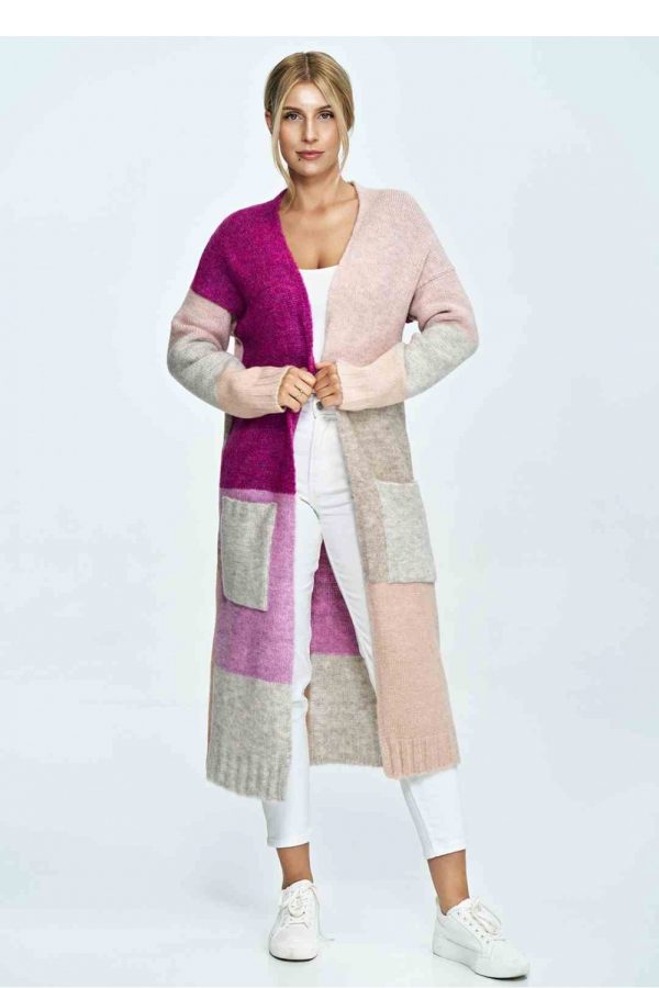Multicolor Cardigan in Cardigans For Women, Ponchos with Acrylic, Nylon, Polyester and Wool