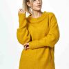 Yellow Jumper in Sweaters, Pullovers, Jumpers, Turtlenecks, Boleros, Shrugs with Acrylic, Nylon, Polyester and Wool
