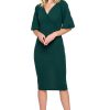 Green Evening Dress in Evening Dresses with Lycra and Polyester