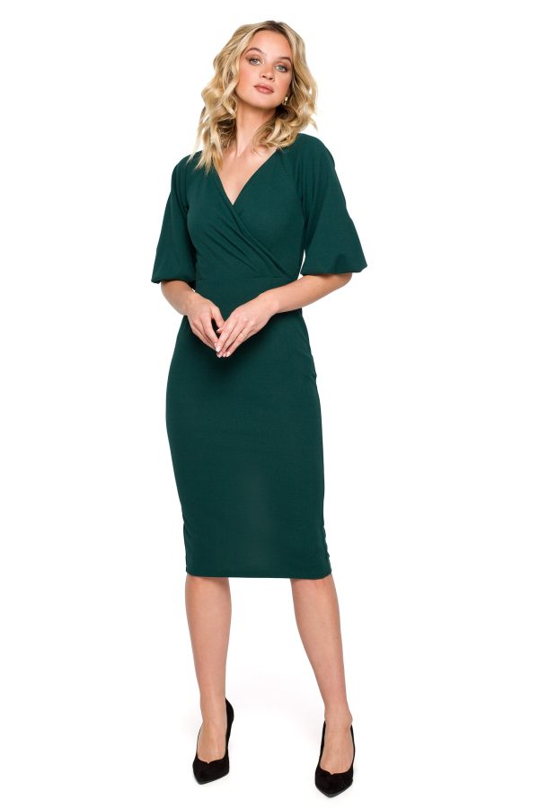 Green Evening Dress in Evening Dresses with Lycra and Polyester