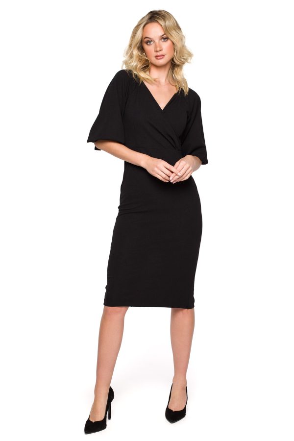 Black Evening Dress in Evening Dresses with Lycra and Polyester