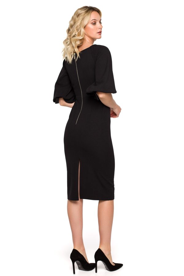Black Evening Dress in Evening Dresses with Lycra and Polyester