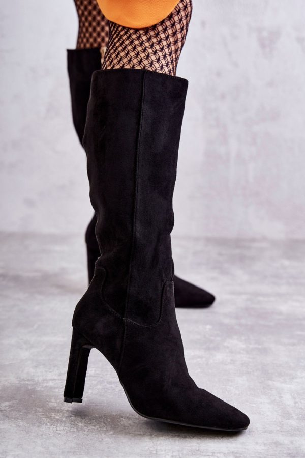 black Heel boots model 173449 Step in style