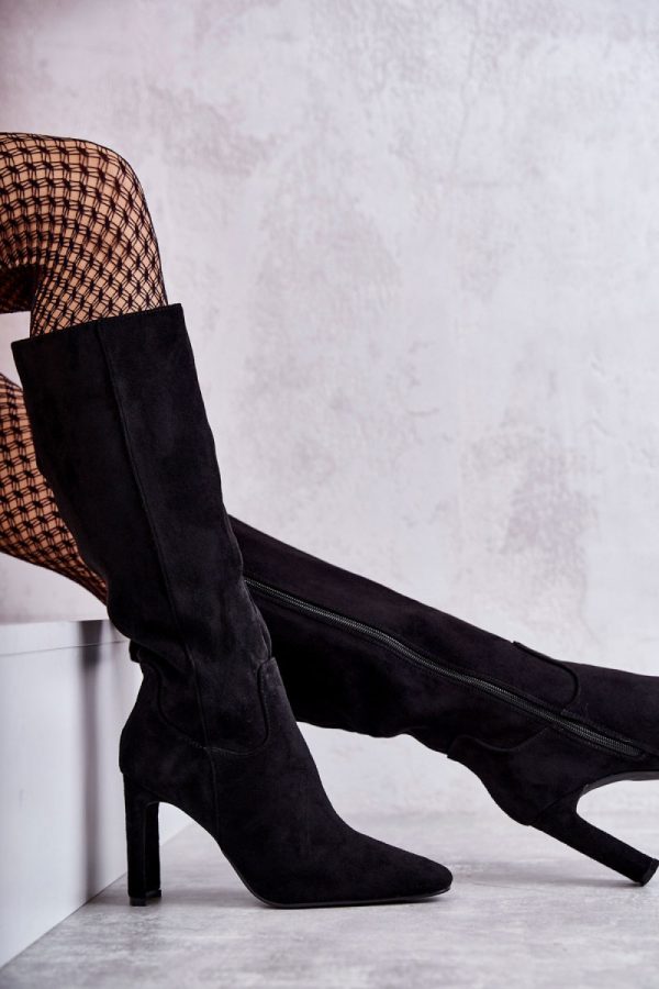 black Heel boots model 173449 Step in style