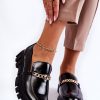 Black Half Shoes in Women`s Ankle Boots & Booties with Fabric, Warmers, Footbed, Upper Height and Heel Height