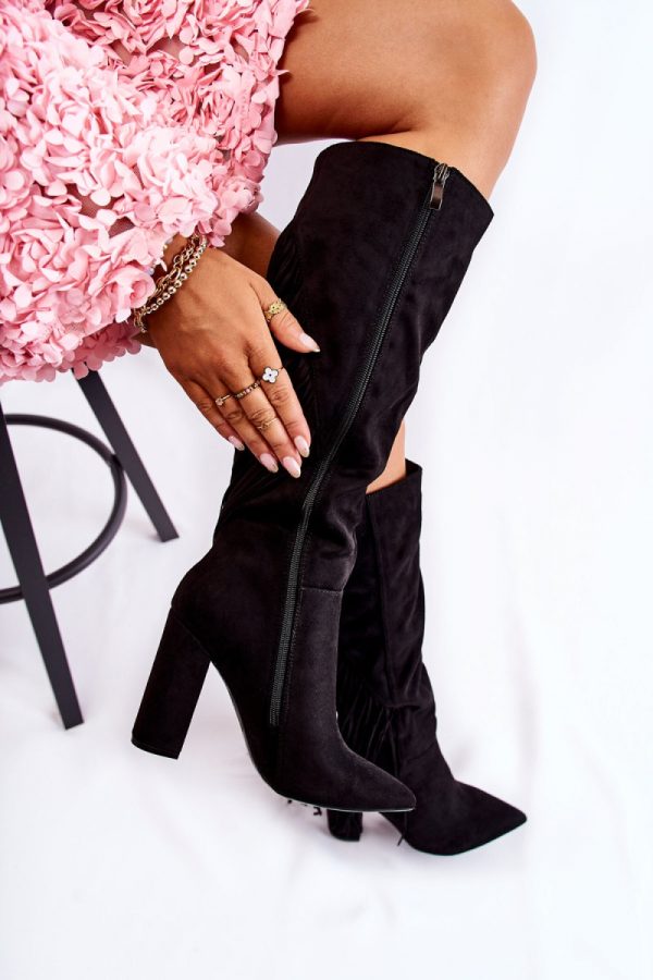 black Heel boots model 173619 Step in style