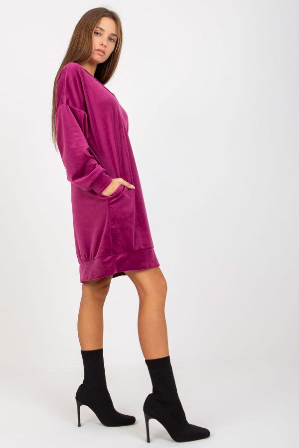 Violet Daydress in Day Dresses with Spandex and Polyester
