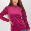 Violet Blouse in Women`s Blouses, Tunics with Spandex and Polyester