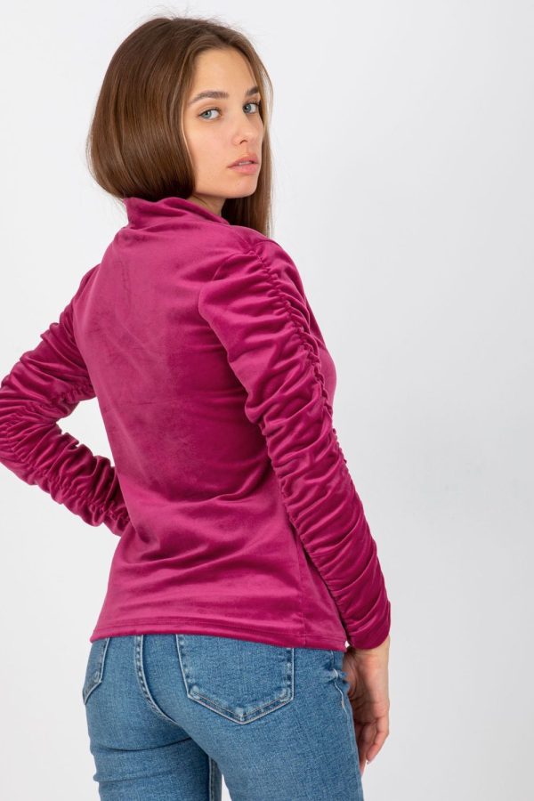 Violet Blouse in Women`s Blouses, Tunics with Spandex and Polyester