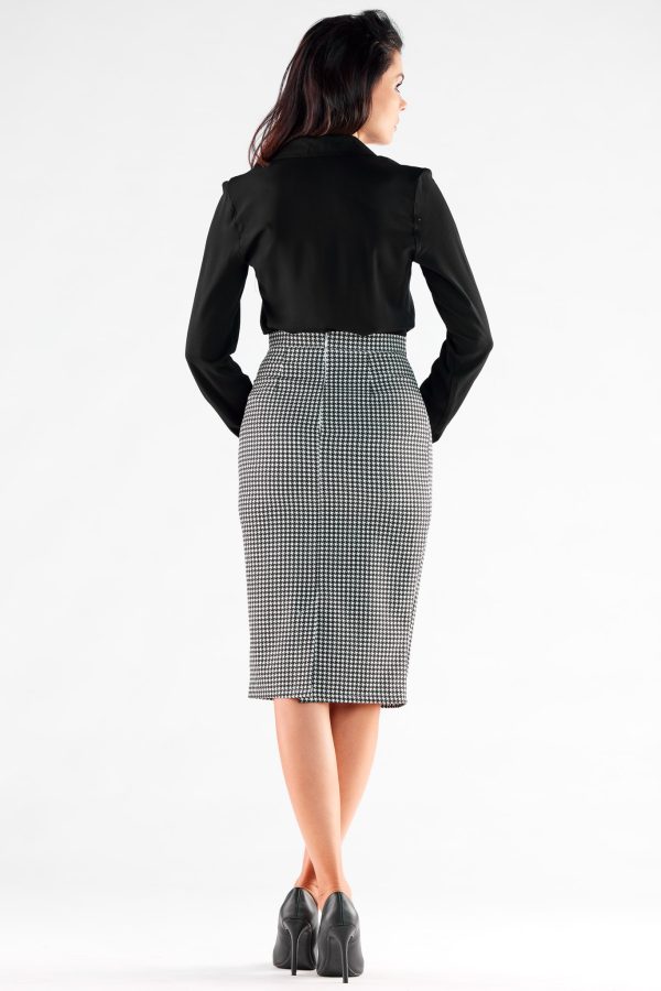 Black Skirt in Skirts with Spandex, Polyester and Viscose