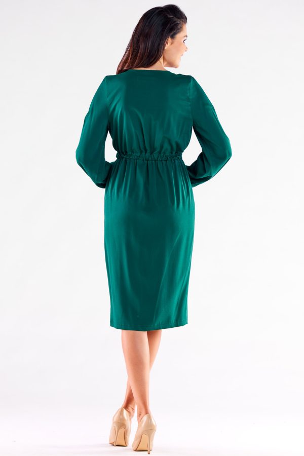 Green Cocktail Dress in Formal Dresses, Cocktail Dresses with Spandex and Viscose