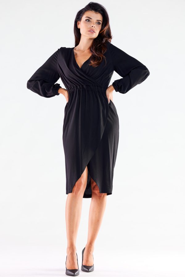 Black Cocktail Dress in Formal Dresses, Cocktail Dresses with Spandex and Viscose