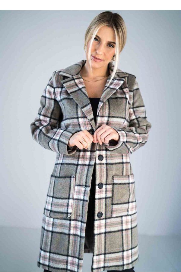multicolor Coat model 174074 Figl