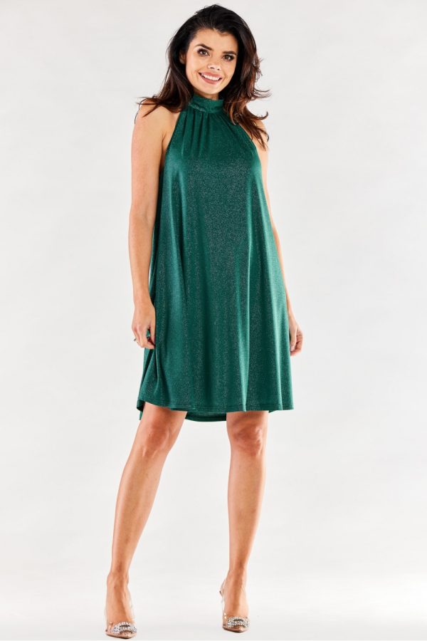 Green Evening Dress in Evening Dresses with Spandex and Polyester