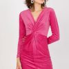 Pink Evening Dress in Evening Dresses with Spandex and Polyester