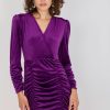 Violet Evening Dress in Evening Dresses with Spandex and Polyester