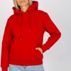 Red Sweatshirt in Sweatshirts For Women with Cotton and Polyester
