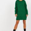 Green Long Jumper in Sweaters, Pullovers, Jumpers, Turtlenecks, Boleros, Shrugs with Acrylic