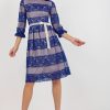 Blue Evening Dress in Evening Dresses with Spandex and Polyester
