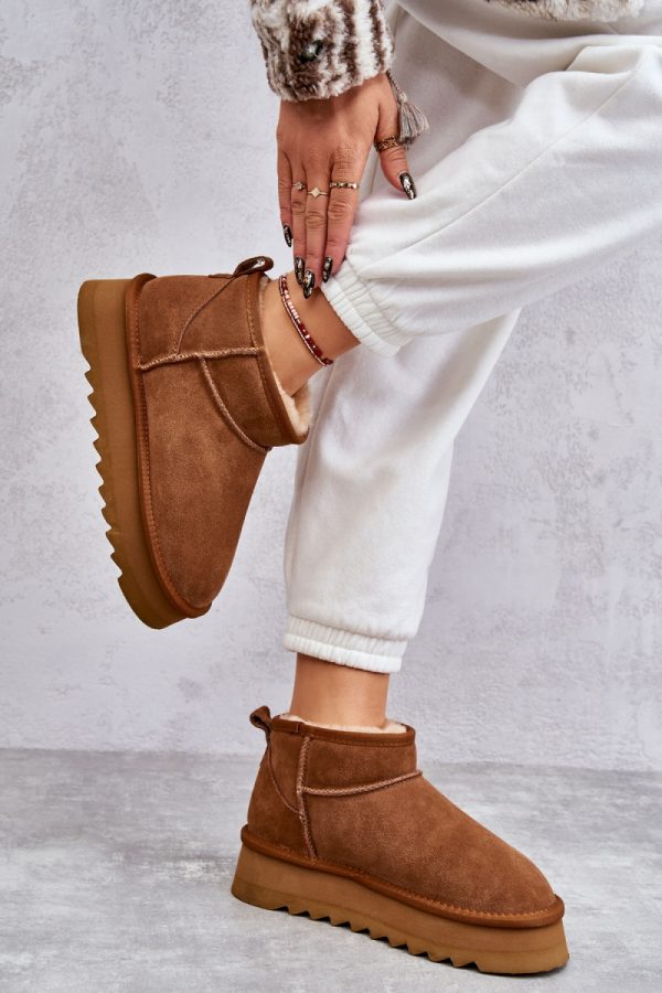 beige Snow boots model 174770 Step in style
