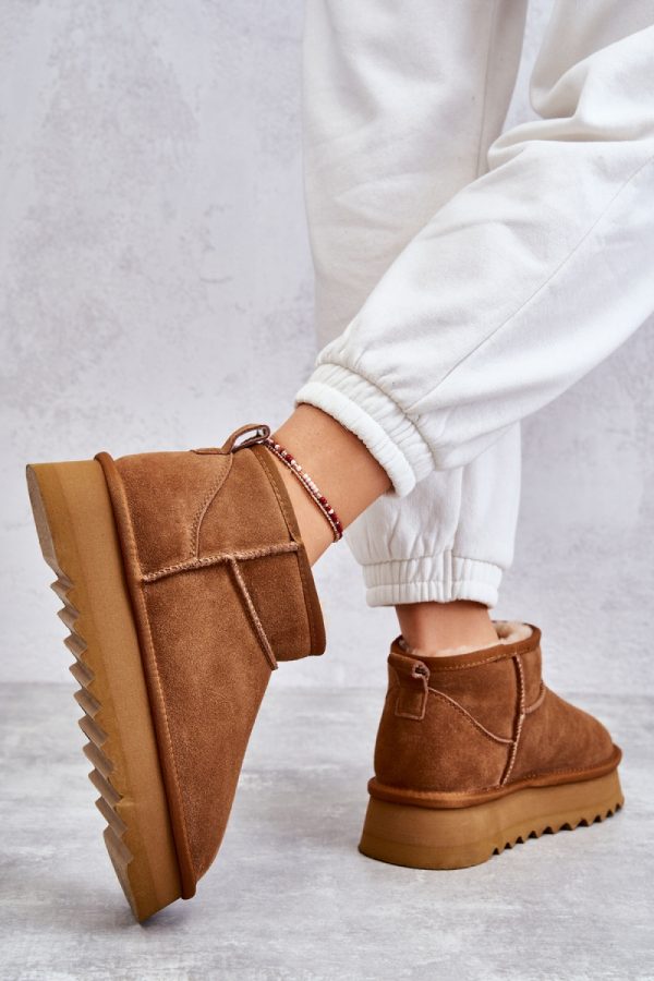 beige Snow boots model 174770 Step in style