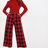 Black Women Trousers in Pants, Trousers, Shorts with Wool
