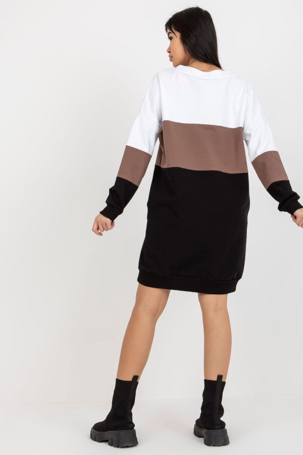 Black Daydress in Day Dresses with Cotton and Spandex
