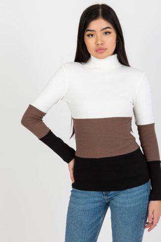 Black Turtleneck in Sweaters, Pullovers, Jumpers, Turtlenecks, Boleros, Shrugs with Cotton and Spandex