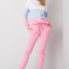 Pink Set in Pants, Trousers, Shorts with Cotton and Spandex