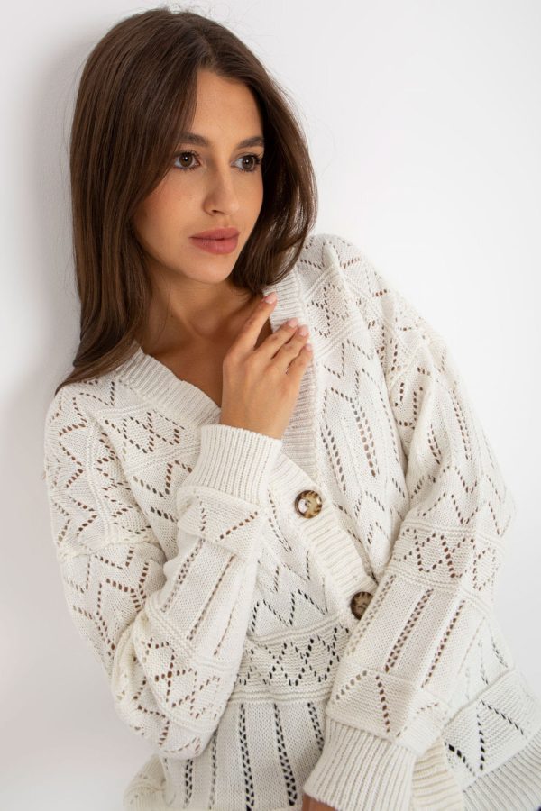 Beige Cardigan in Cardigans For Women, Ponchos with Cotton and Spandex