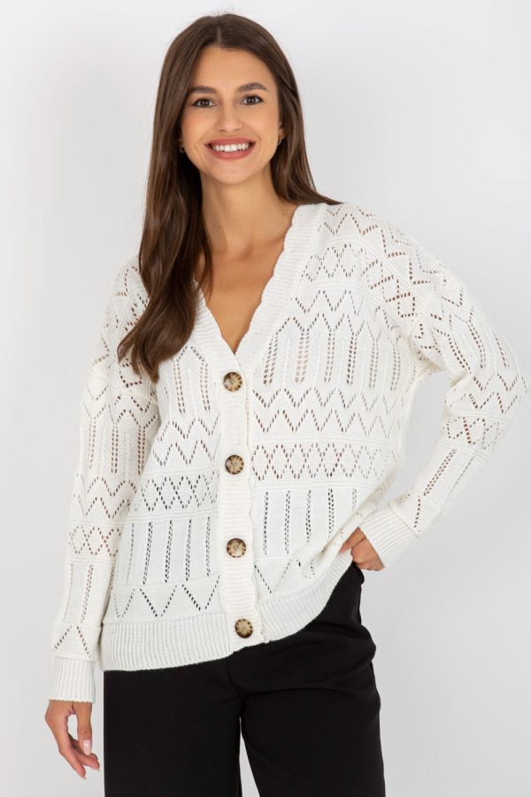 Beige Cardigan in Cardigans For Women, Ponchos with Cotton and Spandex