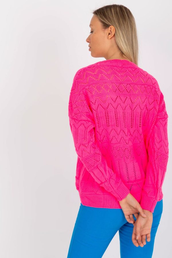Pink Cardigan in Cardigans For Women, Ponchos with Cotton and Spandex