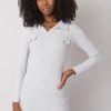 Grey Daydress in Day Dresses with Cotton and Spandex