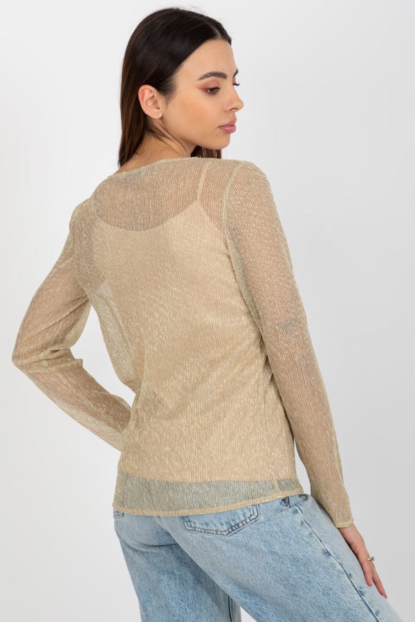 beige Blouse model 175478 Lakerta