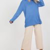 Blue Jumper in Sweaters, Pullovers, Jumpers, Turtlenecks, Boleros, Shrugs with Acrylic